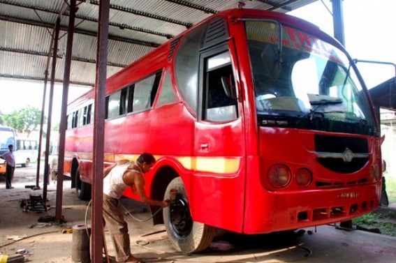Tripura gets 30 city buses amongst 100 under JNNURM scheme, Transport Dept on a spree to finalise routes